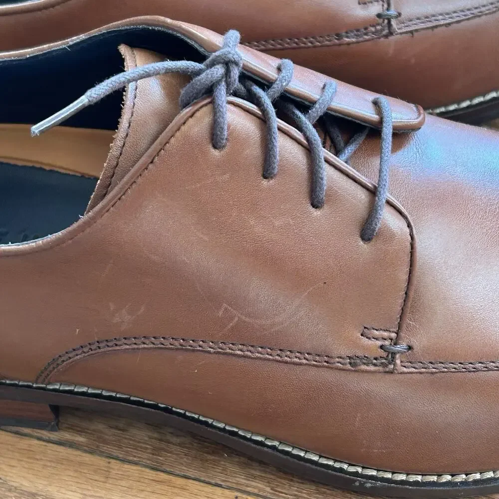 NEW Cole Haan Grand OS Lenox Hill Split-Toe Oxford Dress Shoes Men's Size 9M